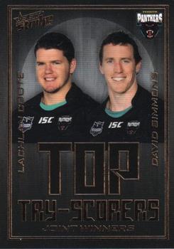 2011 NRL Strike - Top Try Scorer #TS11 Lachlan Coote / David Simmons Front
